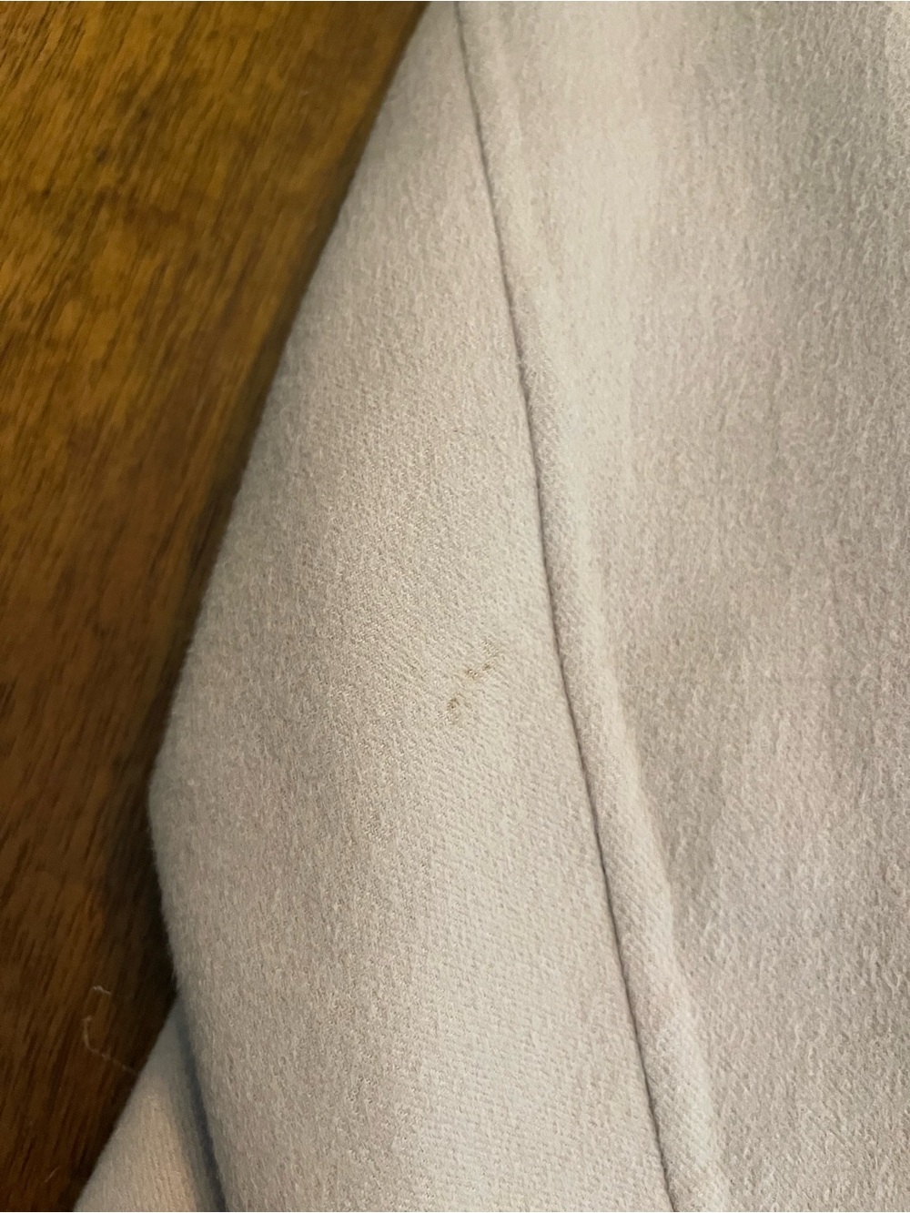 MaxMara Women's ‘Cucito a Mano’ Cream Belted Wool Coat - Picture 7 of 8